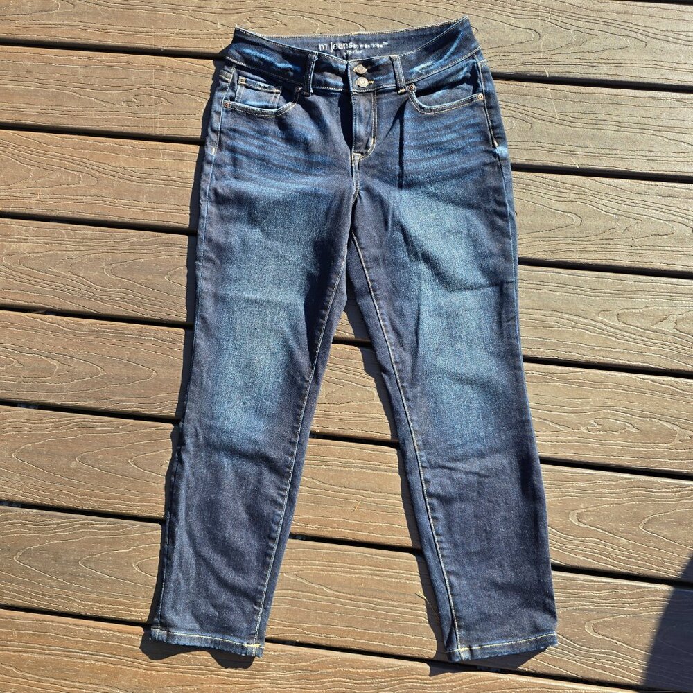 Maurices M Jeans 3/$33 mid-rise, Like new, size M